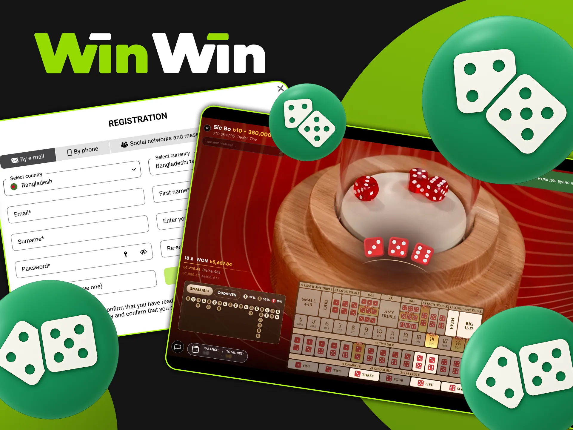 Play now and feel the excitement at WinWin.